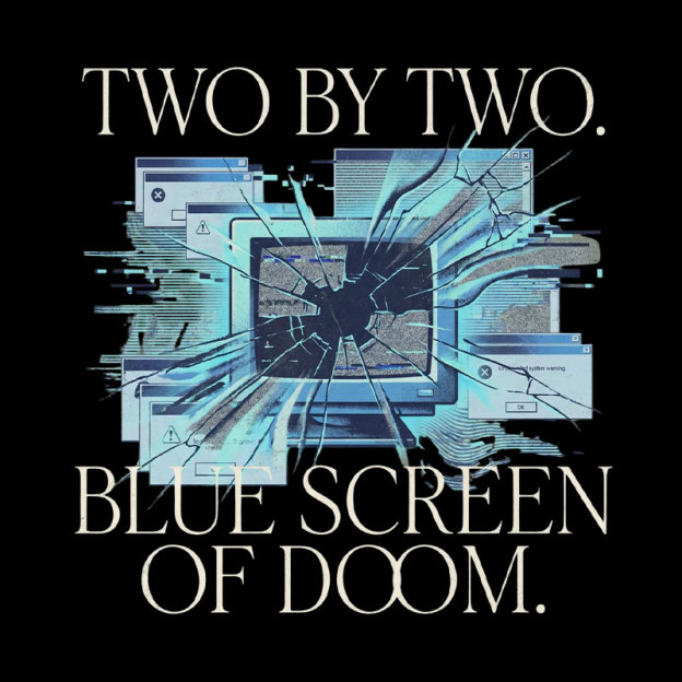 Blue Screen Ark Geek T-Shirt