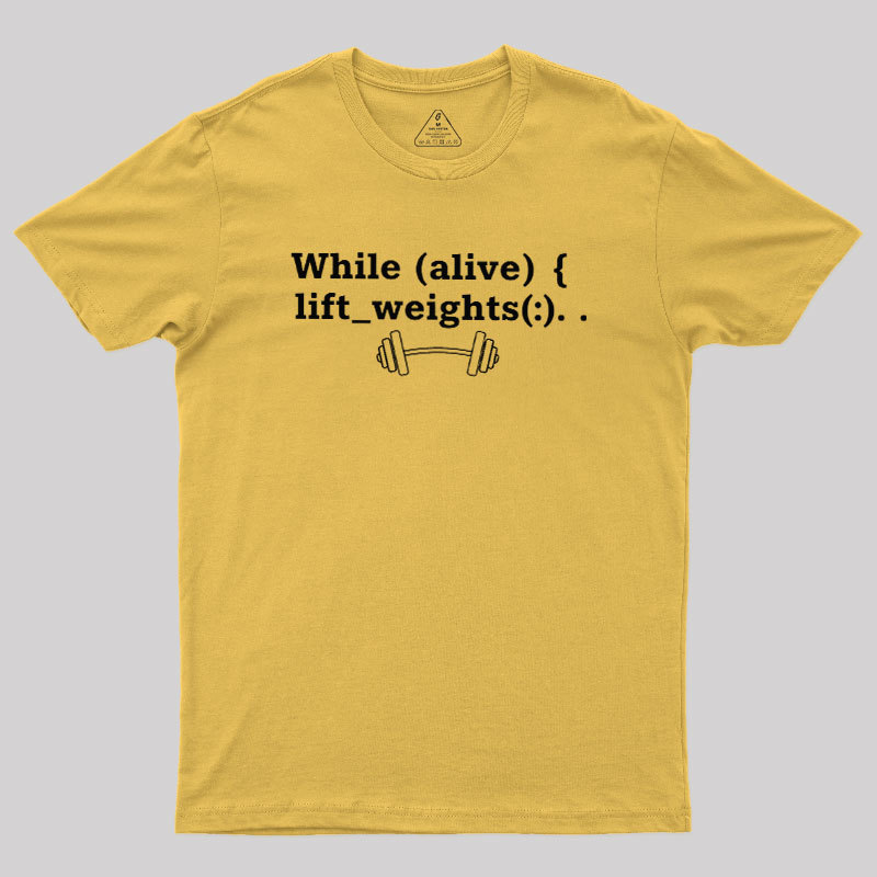 Code & Lift Loop Geek T-Shirt