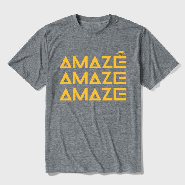 Amaze Rocky Ultra Soft Heather Tee
