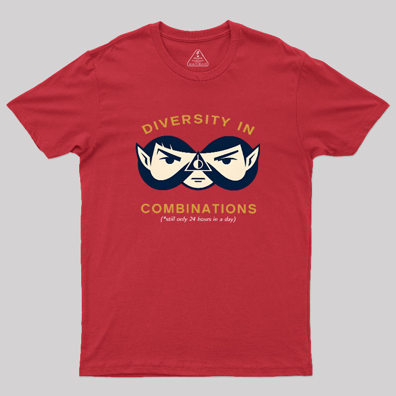 Diversity In Combinations Geek T-Shirt