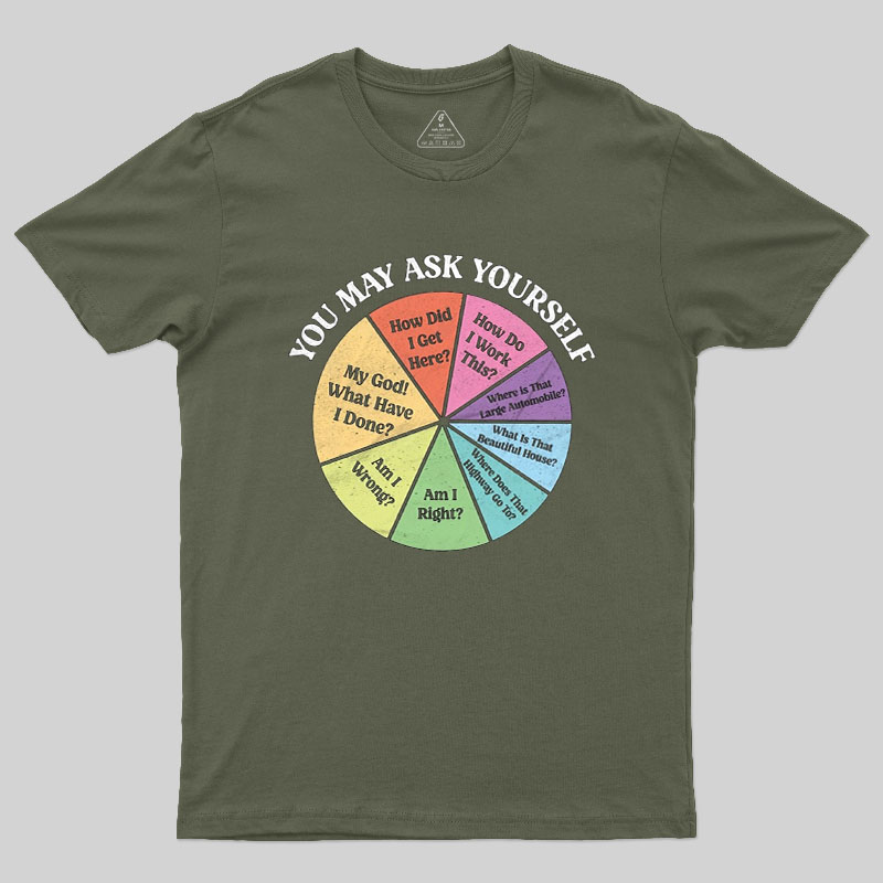 You May Ask Yourself Geek T-Shirt