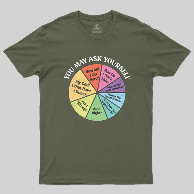You May Ask Yourself Geek T-Shirt
