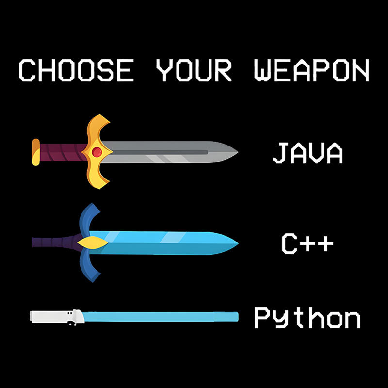Choose Your Weapon Geek T-Shirt