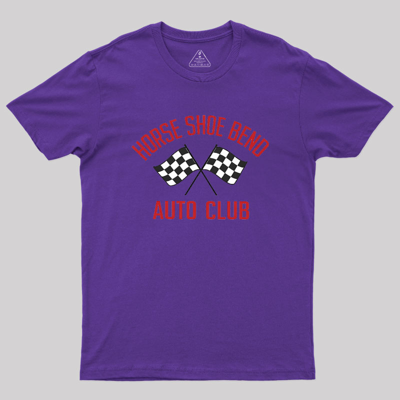 Horse Shoe Beno Auto Club Geek T-Shirt