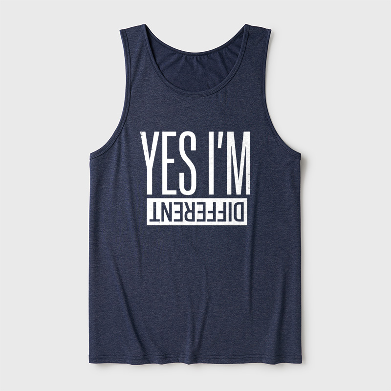 Yes I'm Different Ultra Soft Heather Tank