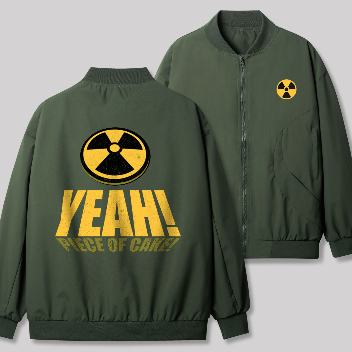 Yeah! Piece of Cake! Geek Classic Bomber Jacket