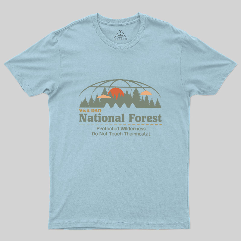 Visit Dad National Forest Geek T-Shirt