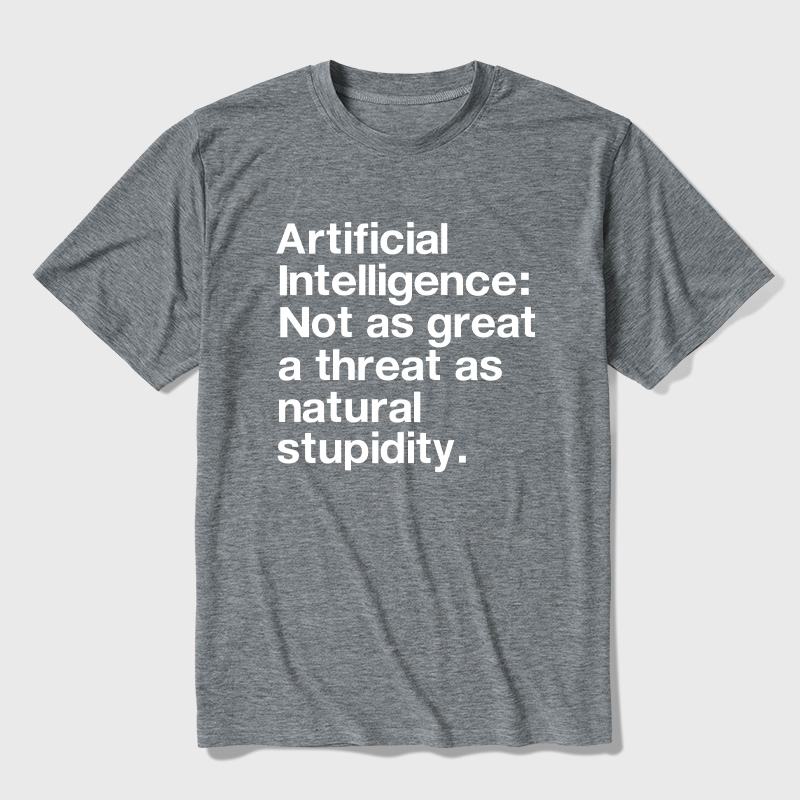 Artificial Intelligence Ultra Soft Heather Tee