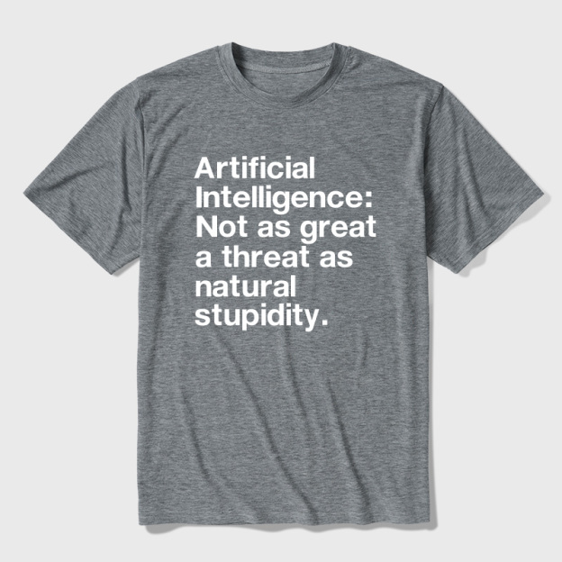 Artificial Intelligence Ultra Soft Heather Tee