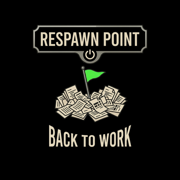 Respawn Point Back To Work Geek T-Shirt