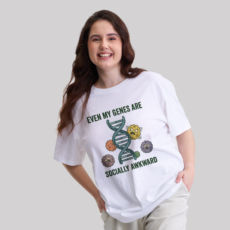 Genetic Introvert Geek T-Shirt