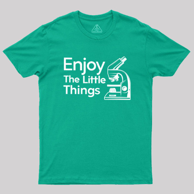 Enjoy The Little Things Geek T-Shirt