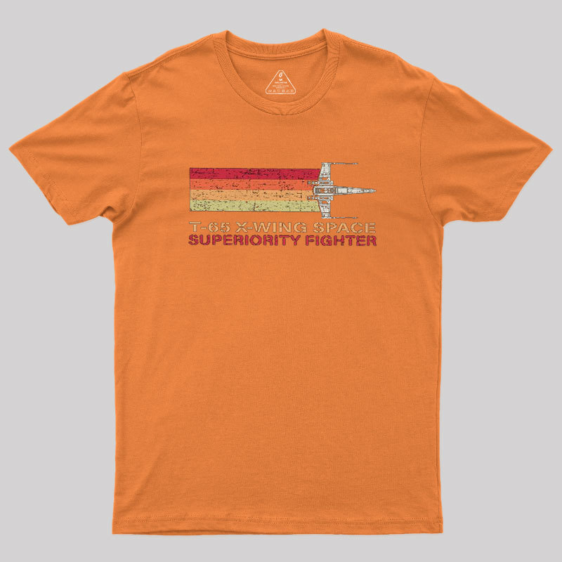 Starfighter Stripes Geek T-Shirt