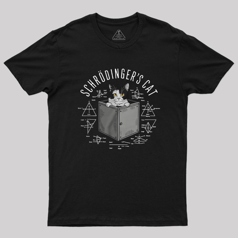 Schrodinger Cat Formulas Geek T-Shirt