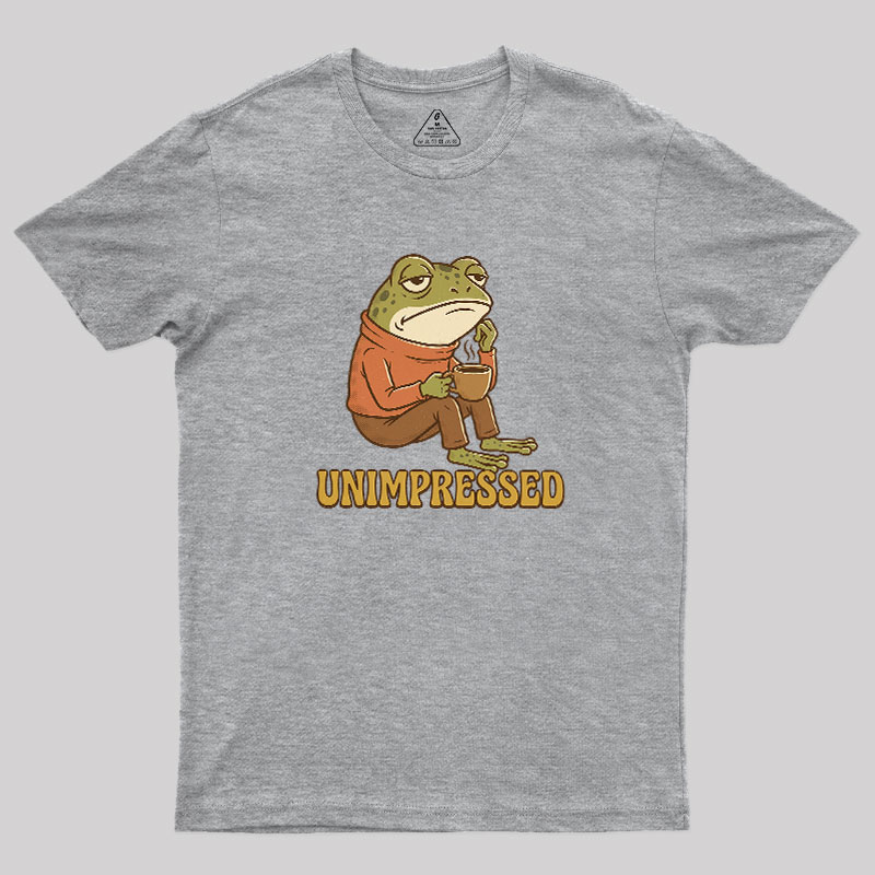 Mr. Unimpressed Geek T-Shirt