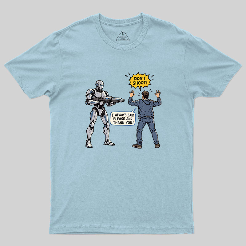 Polite Survival Geek T-Shirt