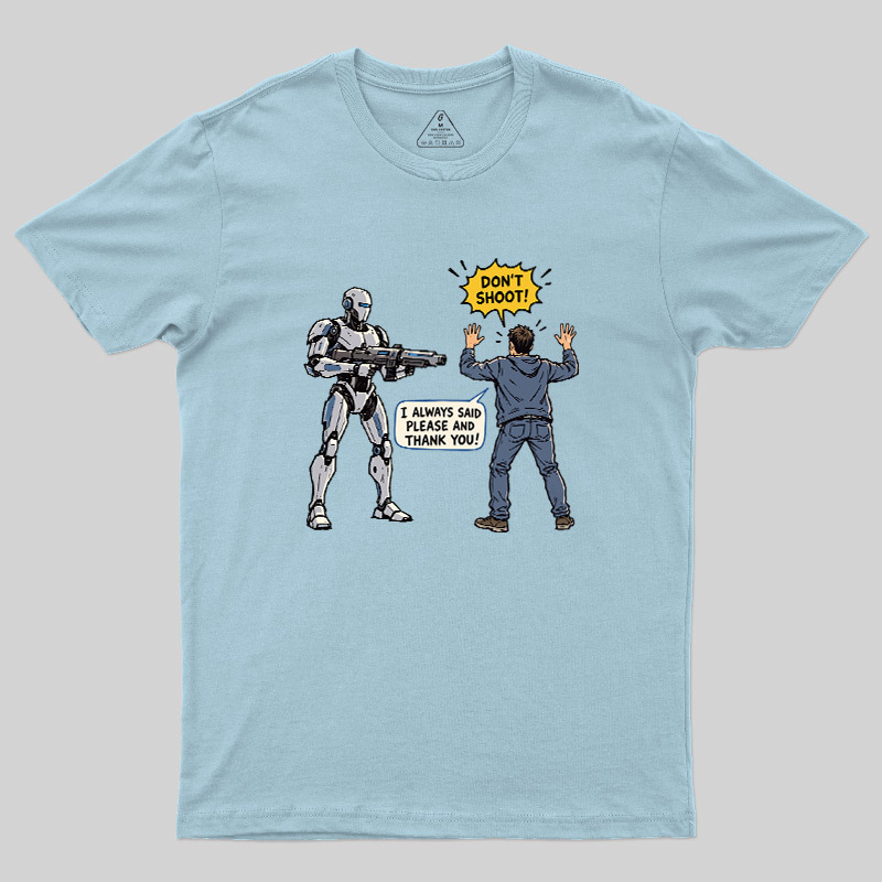 Polite Survival Geek T-Shirt