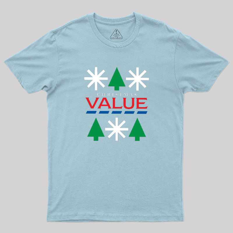 Value Christmas Geek T-Shirt