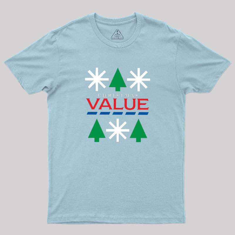 Value Christmas Geek T-Shirt