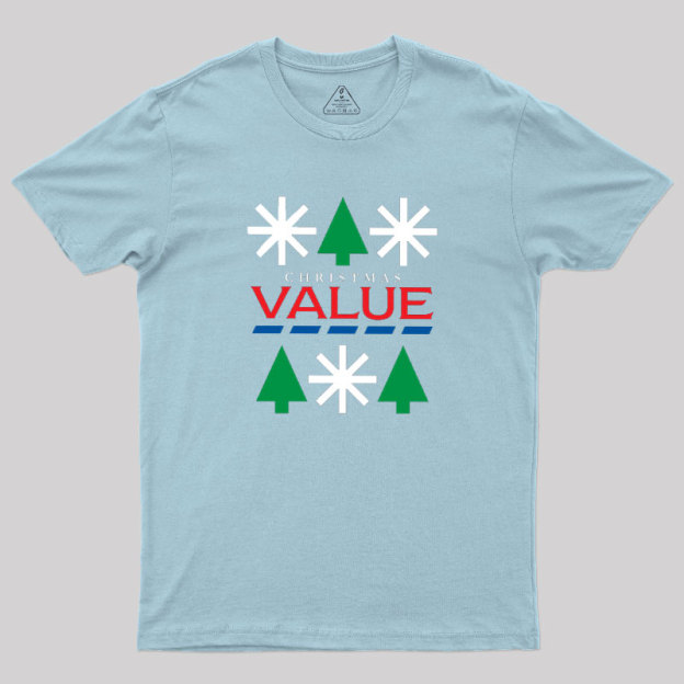Value Christmas Geek T-Shirt