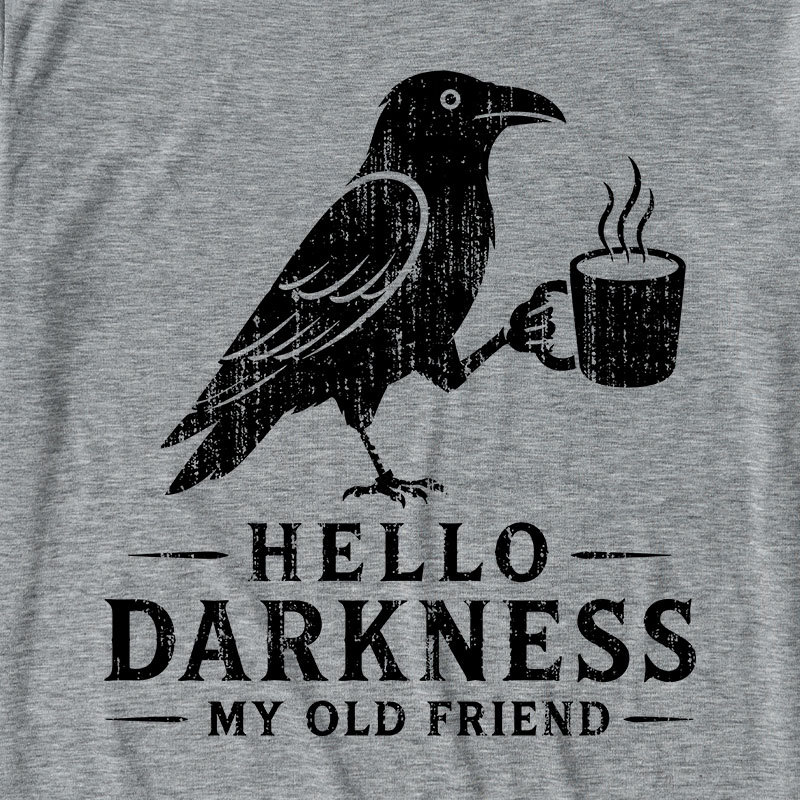 Raven Crow Coffee Ultra Soft Heather Tee