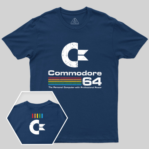 Commodore 64 Vintage Geek T-Shirt