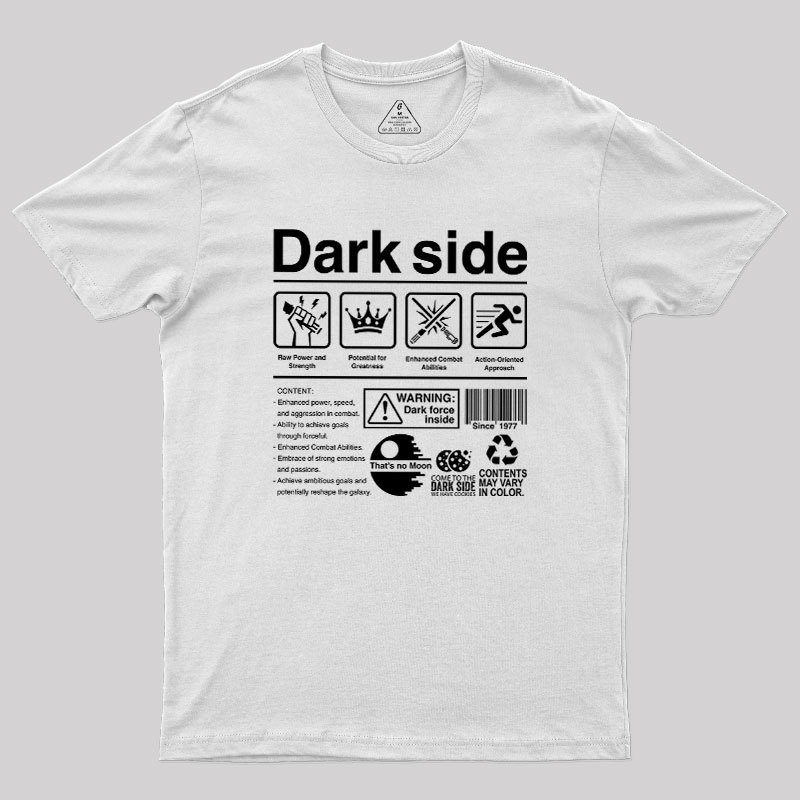 Dark Side Label Geek T-Shirt