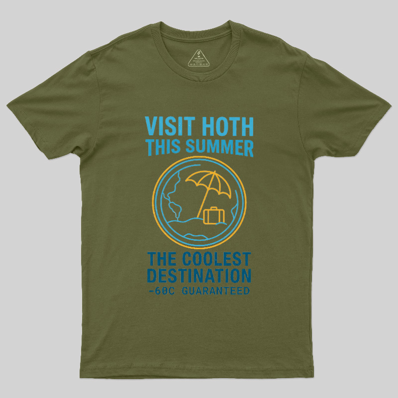 Visit the Coolest Ice Planet This Summer Geek T-Shirt