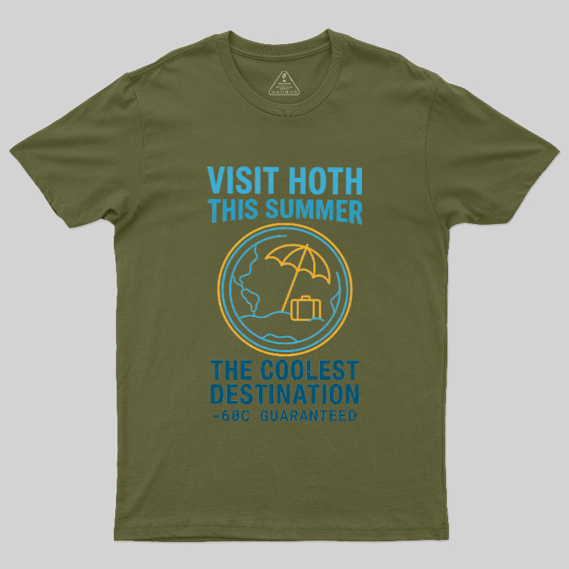 Visit the Coolest Ice Planet This Summer Geek T-Shirt