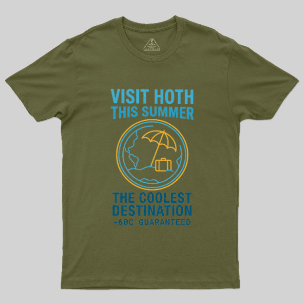 Visit the Coolest Ice Planet This Summer Geek T-Shirt