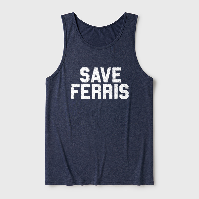Save Ferris Ultra Soft Heather Tank