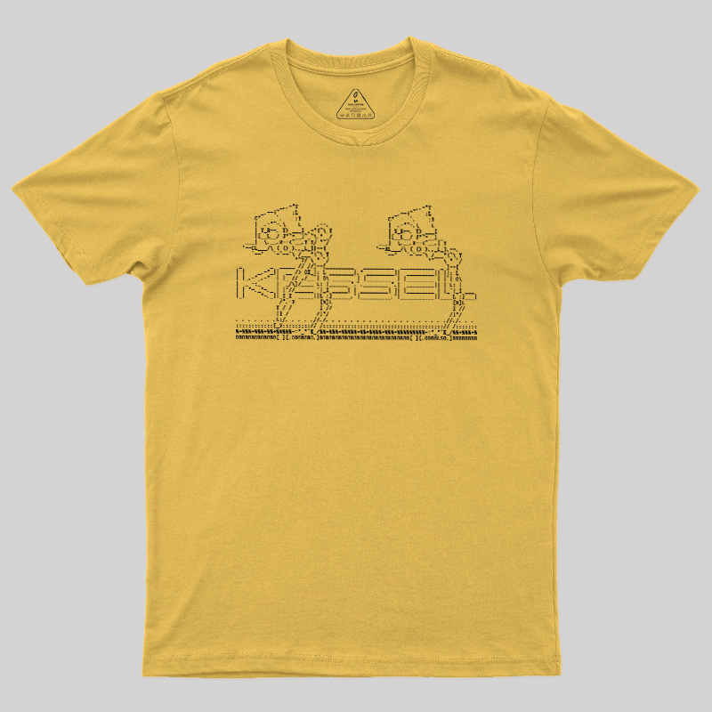 ASCII Art Sci-Fi KESSEL Walker Terminal Code Geek T-Shirt