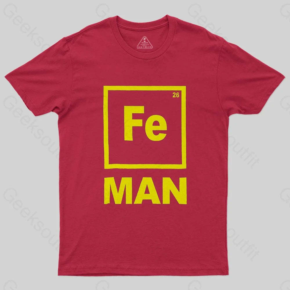 FE IRON MAN CHEMISTRY T-Shirt - Geeksoutfit