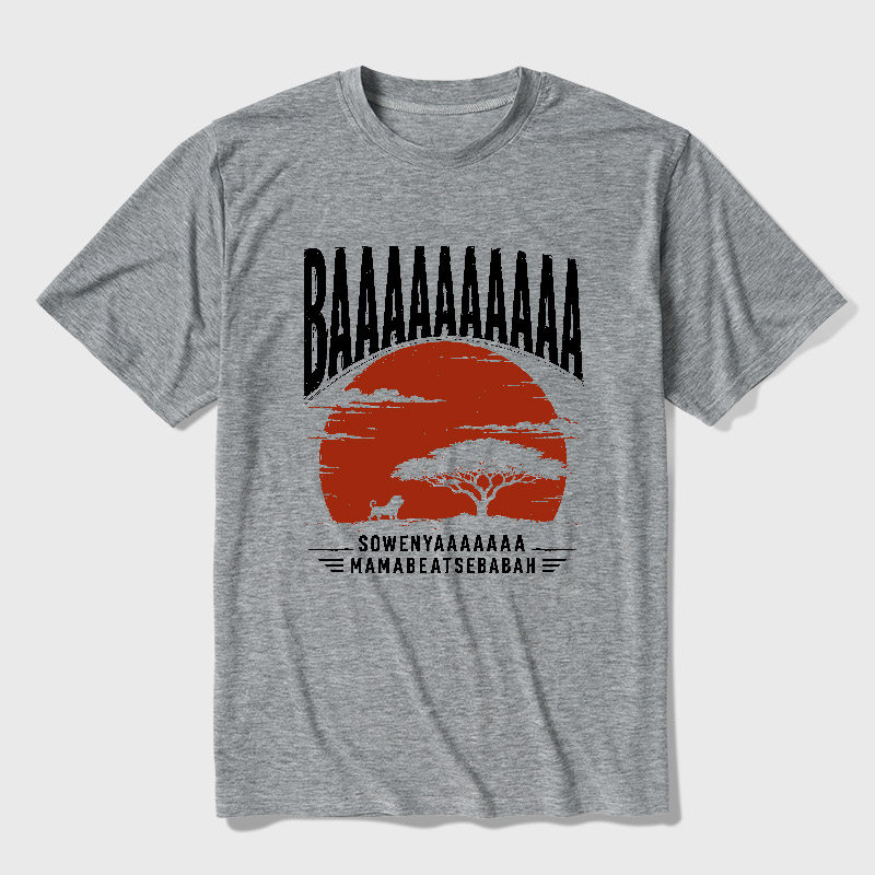 Baaa Sownyaaa Mamabeatsebabah Ultra Soft Heather Tee