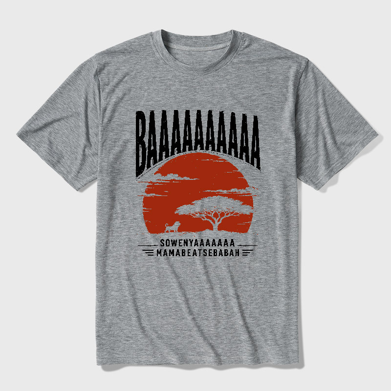 Baaa Sownyaaa Mamabeatsebabah Ultra Soft Heather Tee