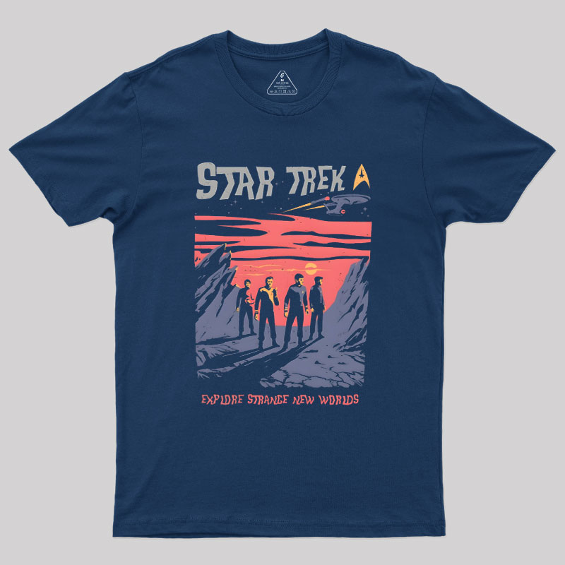 Explore Strange New Worlds Geek T-Shirt