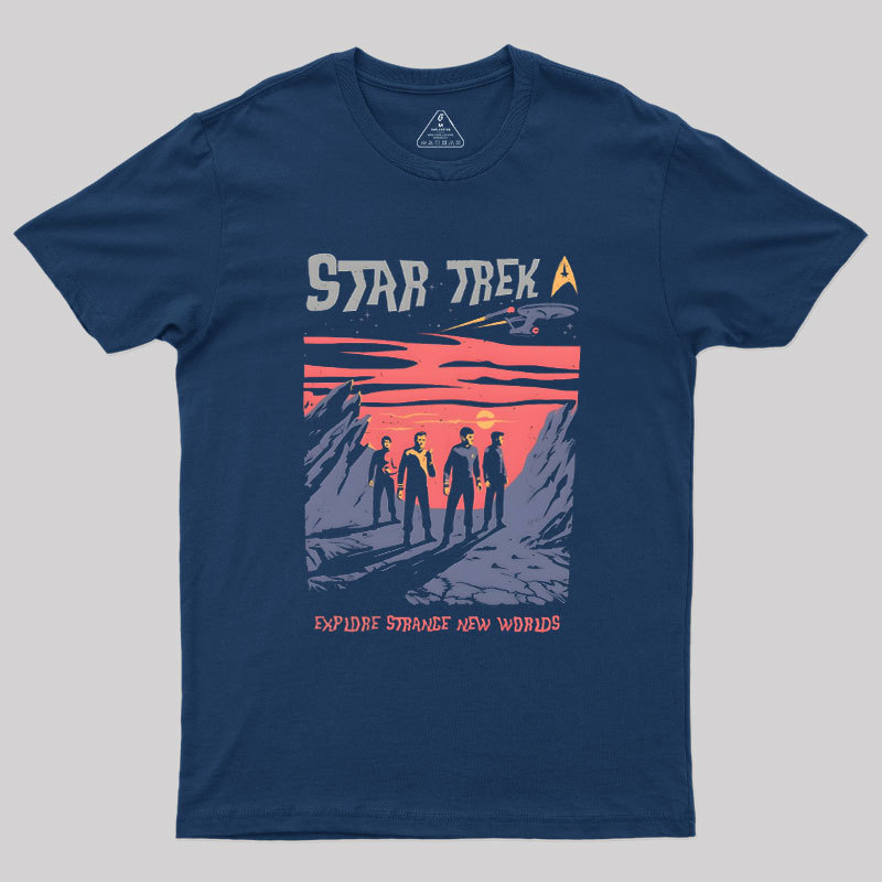 Explore Strange New Worlds Geek T-Shirt