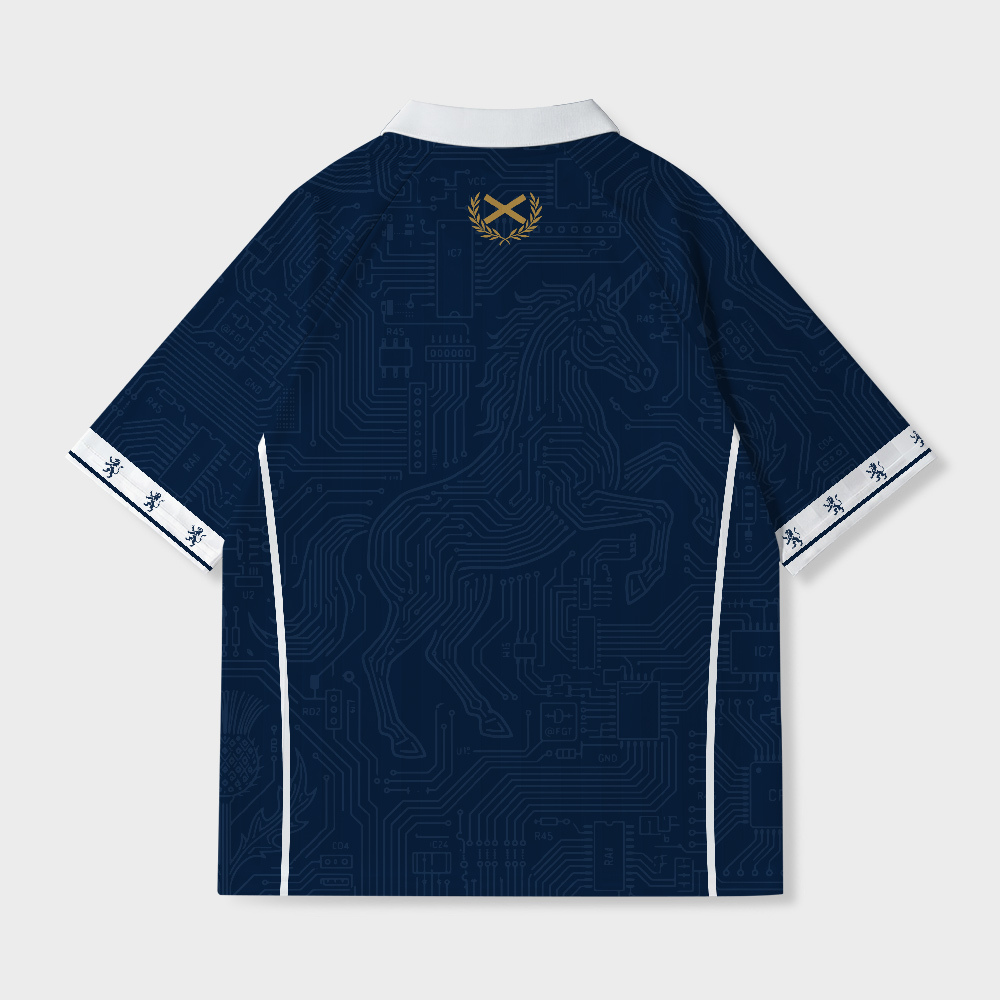 Highland Unicorn Geek Football Jersey