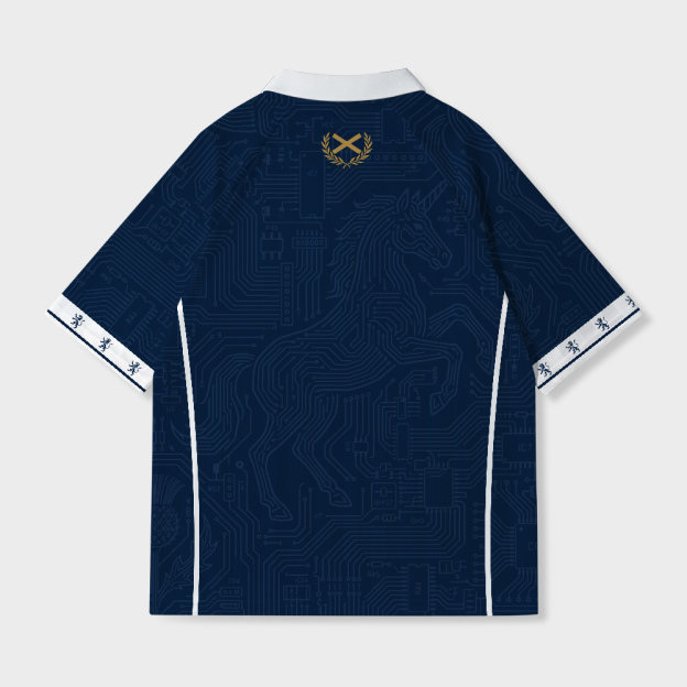 Highland Unicorn Geek Football Jersey