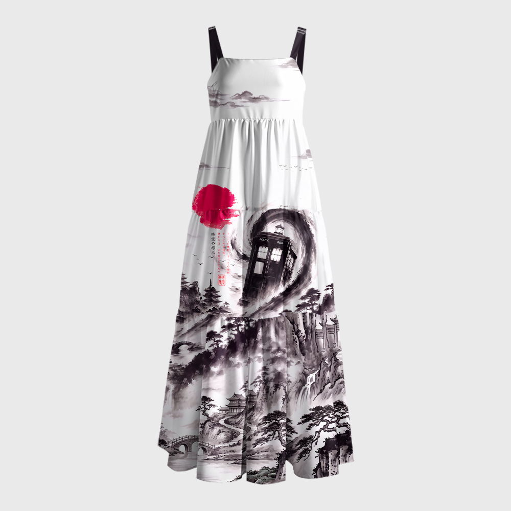 Geeksoutfit Geek Tiered Cami Maxi Dress for Sale