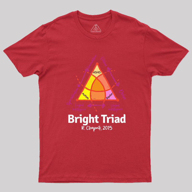 Bright Triad Geek T-Shirt