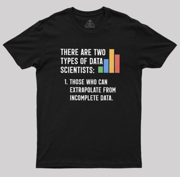 There Are Two Types of Data Scientist Geek T-Shirt