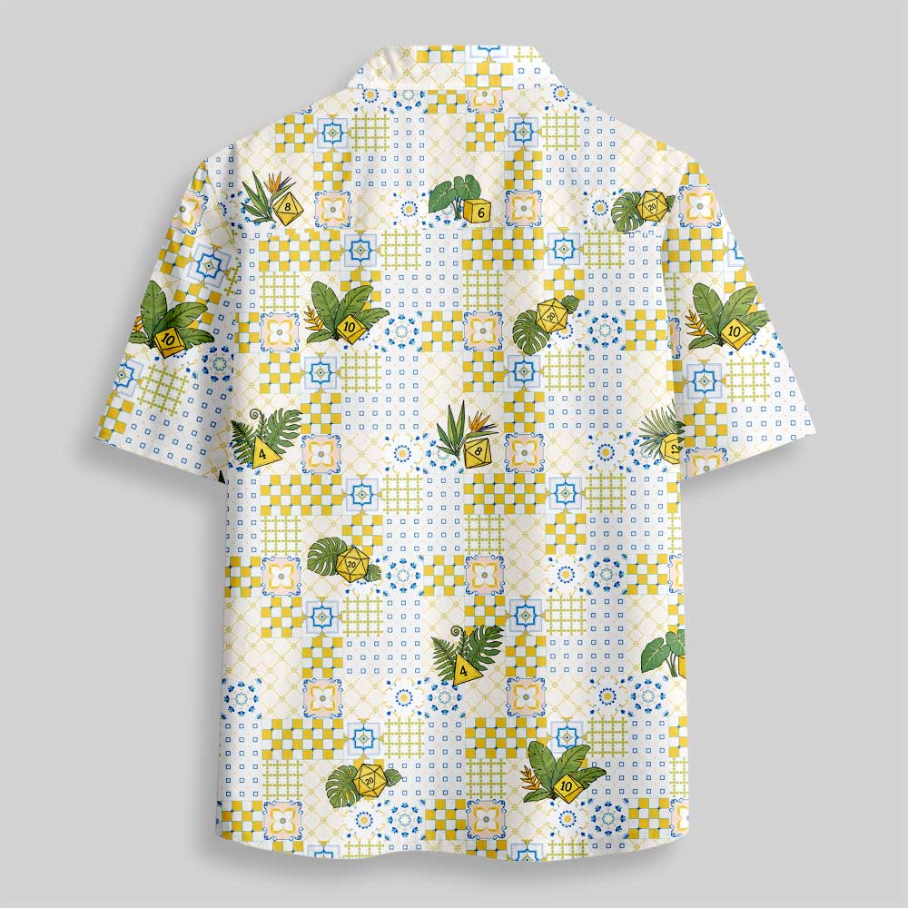 Sicilian Dice Orchard Button Up Pocket Shirt