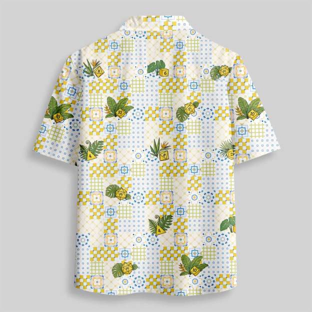 Sicilian Dice Orchard Button Up Pocket Shirt