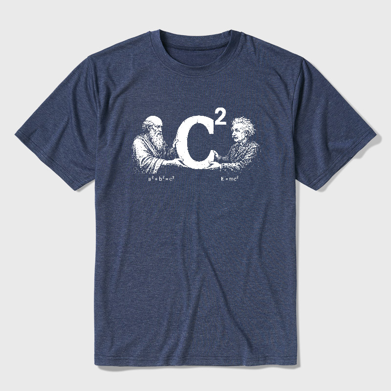 Funny Scientist Nerdy Science Ultra Soft Heather Tee