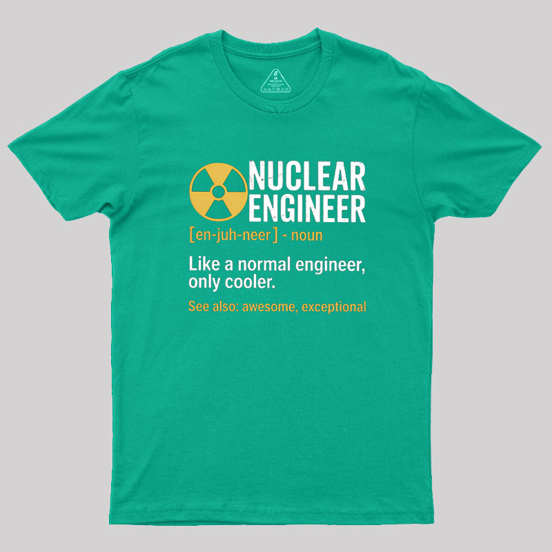 Nuclear Engineering Radioactive Chernobyl Geek T-Shirt