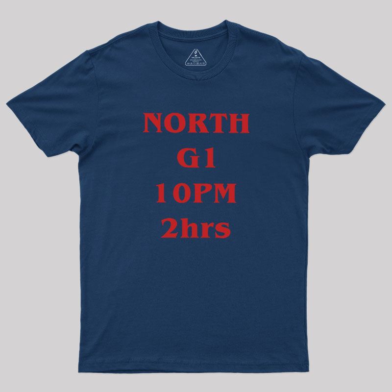 NORTH G1 10PM 2h Geek T-Shirt