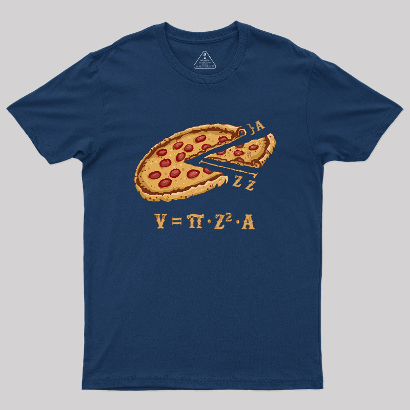 The Volume of Pizza Geek T-Shirt