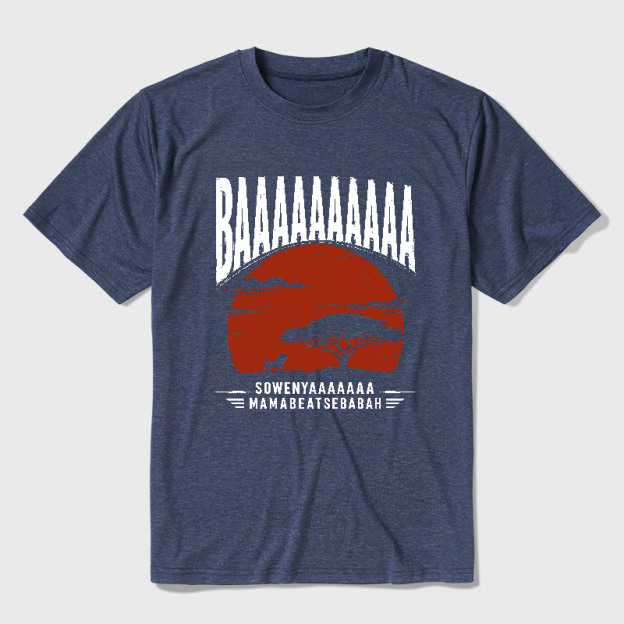 Baaa Sownyaaa Mamabeatsebabah Ultra Soft Heather Tee