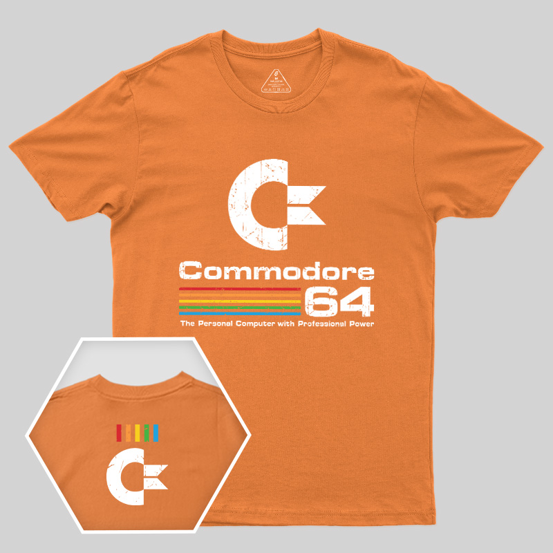 Commodore 64 Vintage Geek T-Shirt
